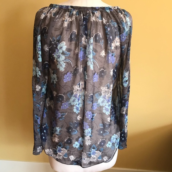 Karen Kane Silk georgette blouse - Picture 2 of 6